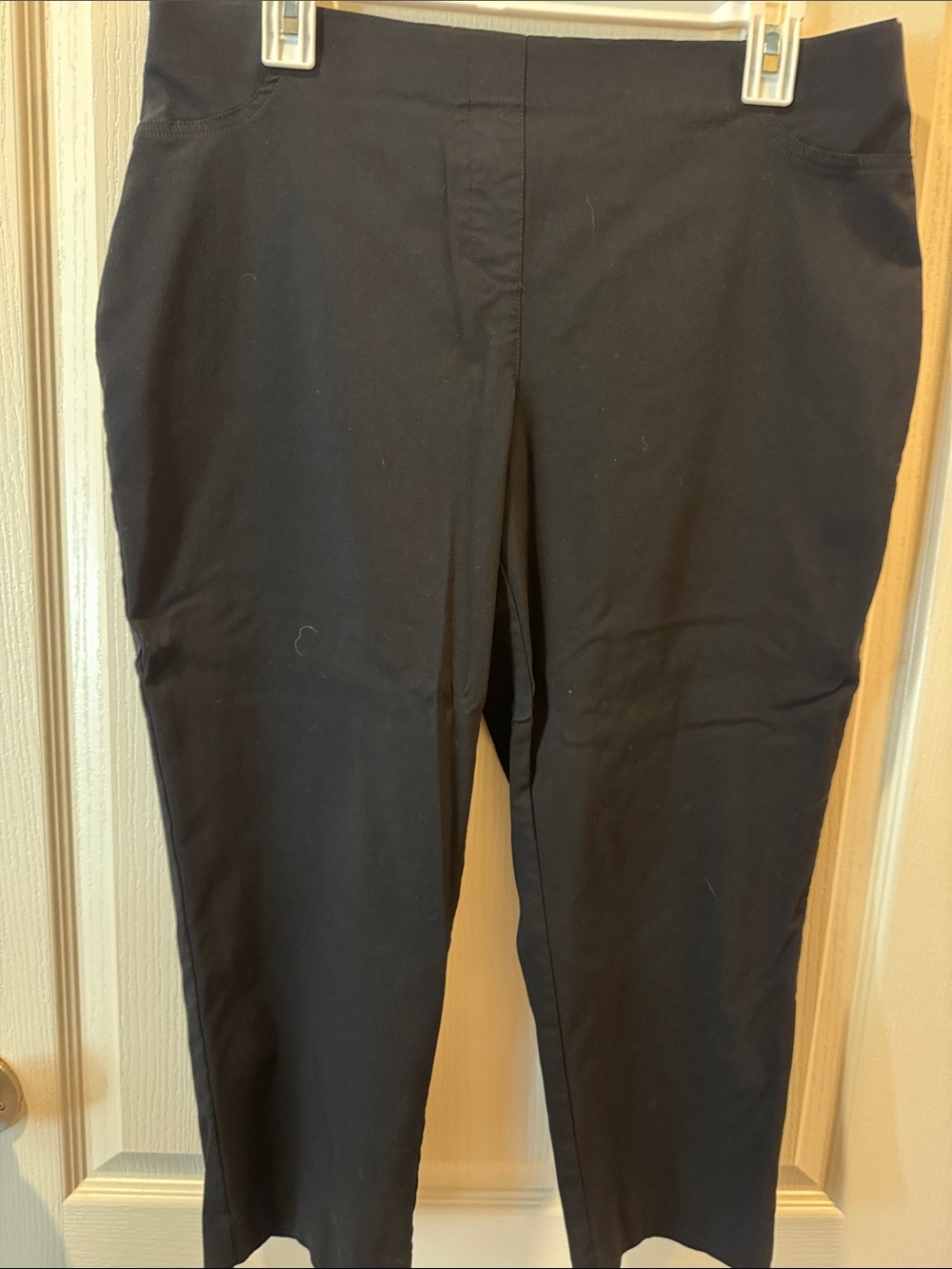 Style & Co. Black Pull-On Stretch Dress Pants